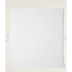Cozy Chic® Ribbed Bed Blanket White King Size NEW $228